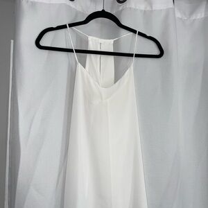 Express White tank blouse top